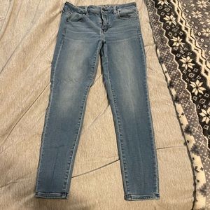 Womens American eagle super stretch jeggings size 8